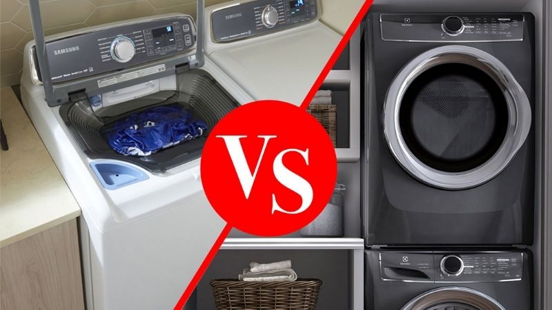 Front Load Vs Top Load Washing Machines